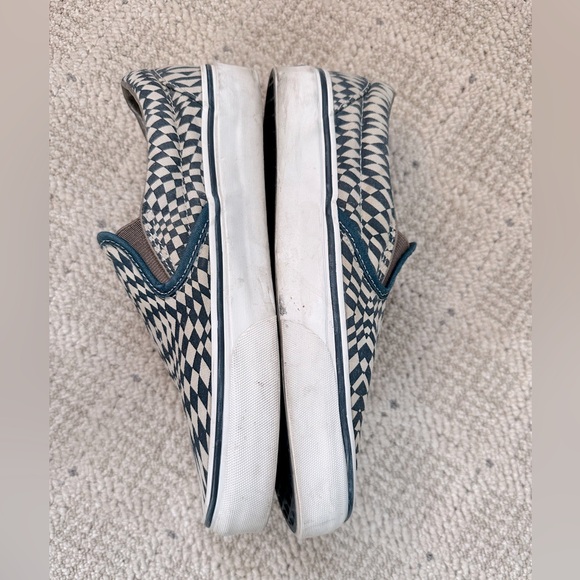 Vintage EUC Vans Collector’s; Geometric Pattern Sneaker Slip-ons 7.5-8 (WMNS) - Picture 2 of 7